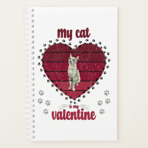 My Cat Is My Valentine Planner