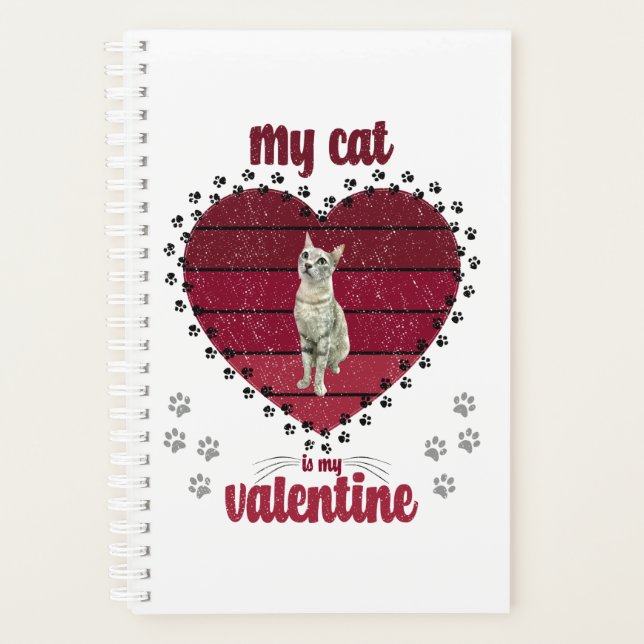 My Cat Is My Valentine Planner (Front)