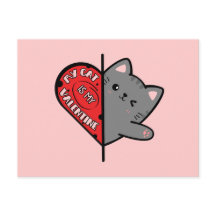My cat is my valentine
