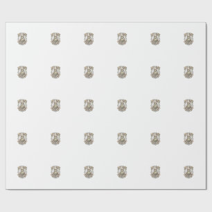 My Cat Judges You Cat Sarcasm Attitude Vintage Vec Wrapping Paper