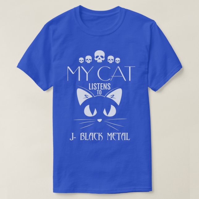 My Cat Listens To Jazz Fusion Pullover Sweat  (Design Front)