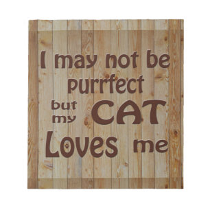 My Cat Loves Me Notepad