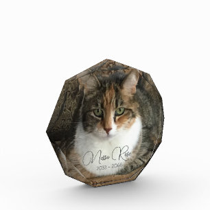 My Cat Photo Memorial  Block