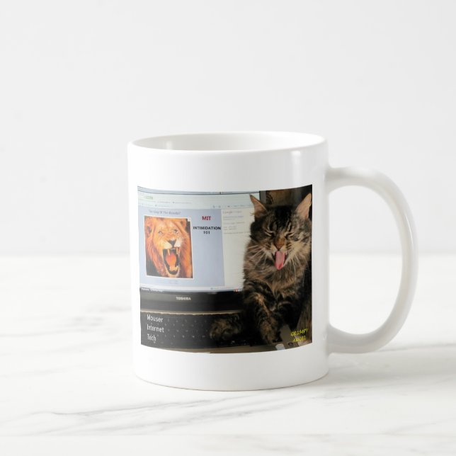My Cat studies at MIT Coffee Mug (Right)