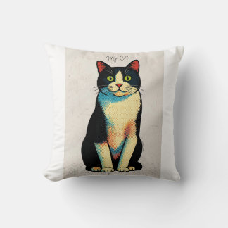 My cat Tshirt Cushion