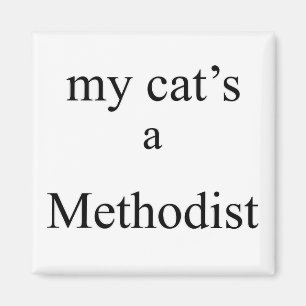 My Cat's a Methodist Magnet