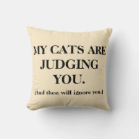 My Cats Are Judging You