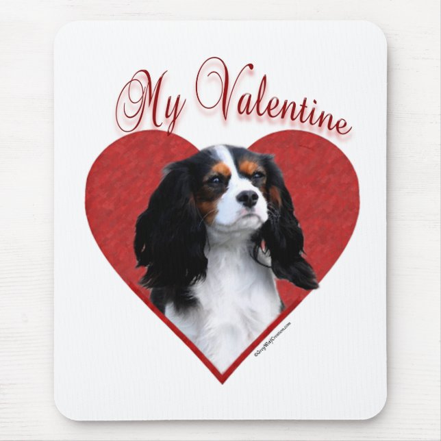 My Cavalier Valentine Mouse Mat (Front)