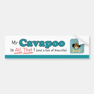 My Cavapoo is All That! Bumper Sticker