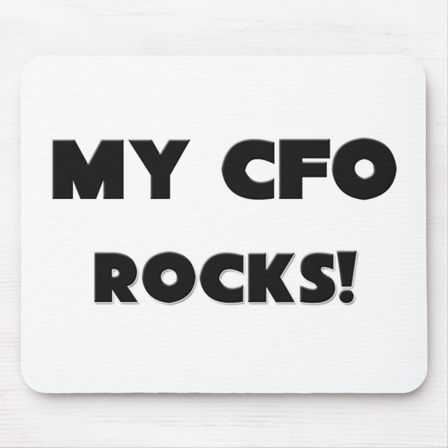 MY Cfo ROCKS! Mouse Mat (Front)