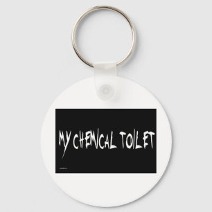 MY CHEMICAL TOILET KEY RING