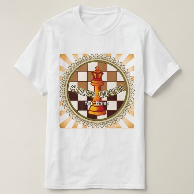 My Chess Queen T-Shirt (Design Front)