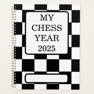 My Chess Year 2025 Planner