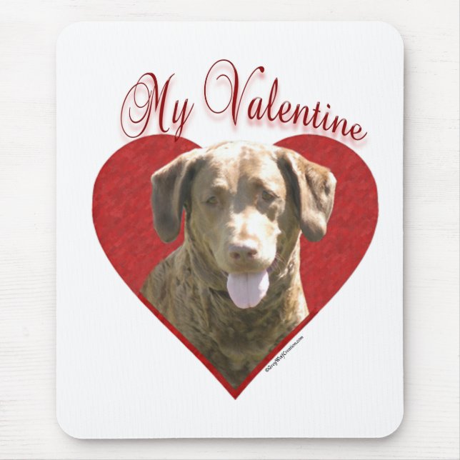 My Chessie Valentine Mouse Mat (Front)