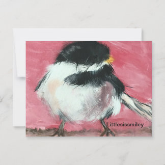 My Chickadee Postcard