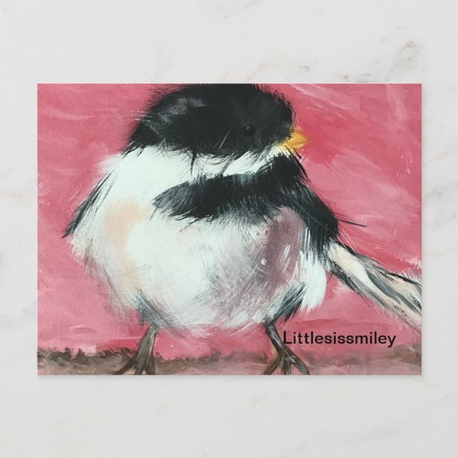 My Chickadee  Postcard (Front)