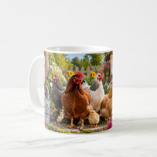 My Chickens Are My Happy Place Coffee Mug