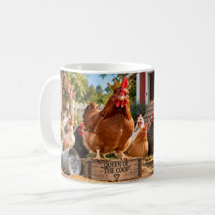 My Chickens Run the Coop Coffee Mug