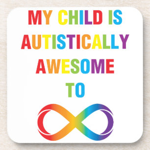 My Child Autistically Awesome Infinity Coaster
