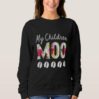 My Children Moo Beautiful Cow Costume For Women An Sweatshirt