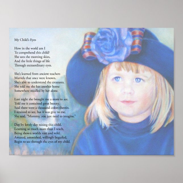 My Child's Eyes Poster (Front)