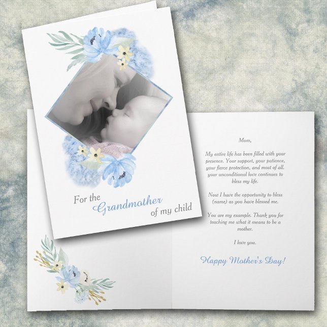 My Child's Grandmother Photo Template Mother's Day (Creator Uploaded)