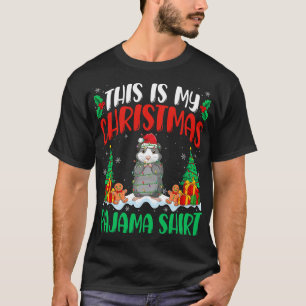 My Chinchilla Christmas Pajama Shirt 2Chinchilla L