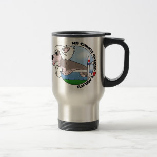 My Chinese Crested Loves Agility Travel Mug