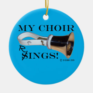 My Choir Rings Ceramic Tree Decoration