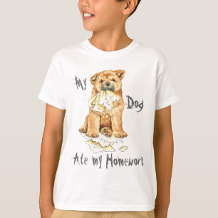 My Chow Chow Ate My Homework T-Shirt