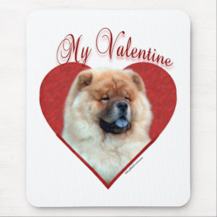 My Chow Chow Valentine Mouse Mat