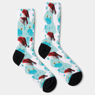 My Christmas Baby Hippo Socks