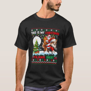 My Christmas Pajama Santa Reindeer Chihuahua Sweat T-Shirt