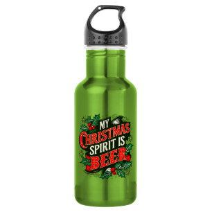 My Christmas Spirit is Beer-89379 532 Ml Water Bottle