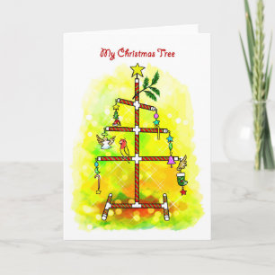 My Christmas tree Holiday Card