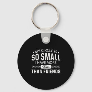 My Circle Is So Small I Have More Kids Than Friend Key Ring