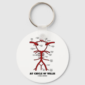 My Circle Of Willis (Arteries Anatomical Humour) Key Ring
