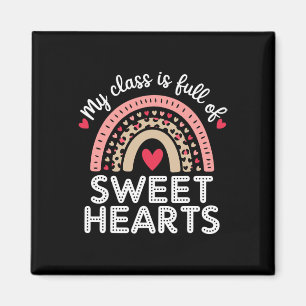 My Cl Is Full Of Sweet Hearts For Teachers Valenti Magnet
