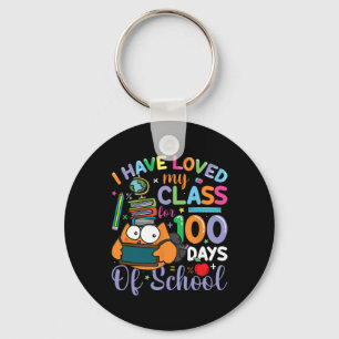 My Class 100 Days Smarter Teacher 100th Day Of Sch Key Ring