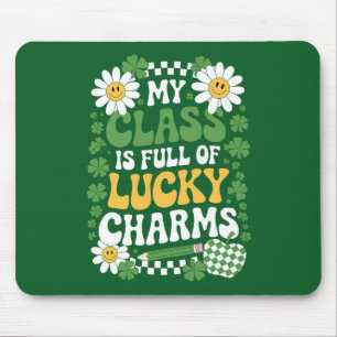 My Class Is Full Of Lucky Charms St Patrick's Day Mouse Mat