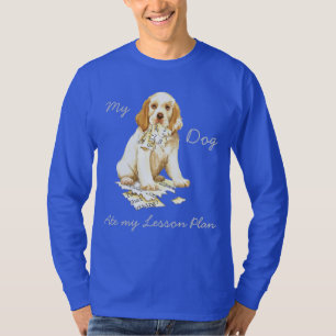 My Clumber Spaniel Ate My Lesson Plan T-Shirt
