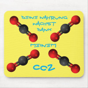 My CO2 makes your food alive Mouse Mat