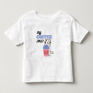 My Coffee First Toddler T-Shirt