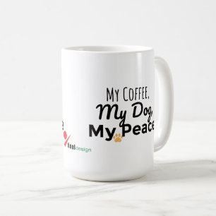 My Coffee, My Dog, My Peace – Cosy Pet Lover Mug