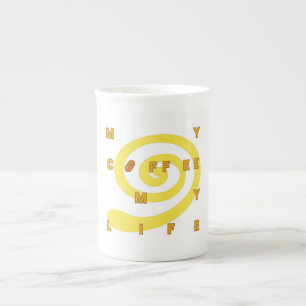My Coffee My Life Espresso Cup