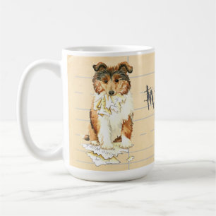 My Collie Ate My Homework Coffee Mug