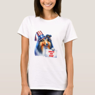 My Collie Is Smarter Than Trump T-Shirt