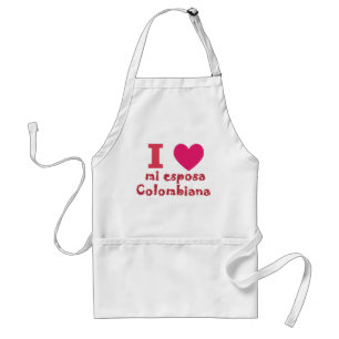 My Colombian wife apron