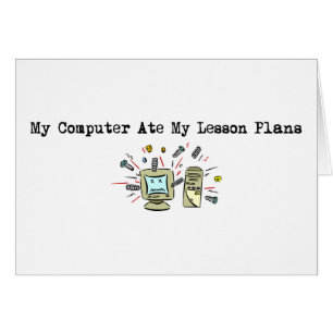 My Computer Ate My Lesson Plans
