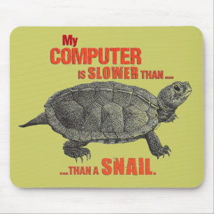 My Computer is Slower than... a Snail Mouse Mat